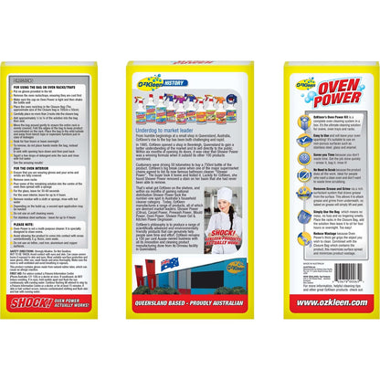 OzKleen Oven Power Odourless Oven Cleaner Kit each