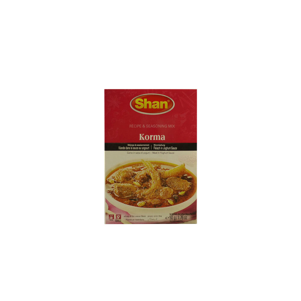 Shan Korma Recipe And Masala Mix - 50g