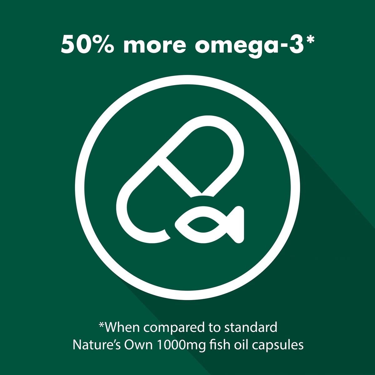 Natures Own Fish Oil Odourless 1500mg With Omega 3 200 pack