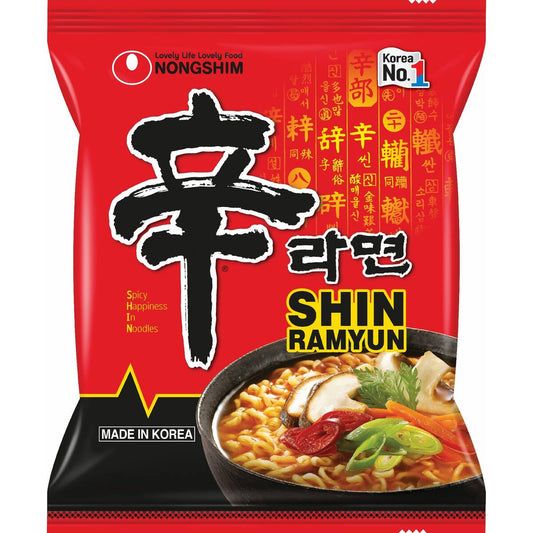 Nong Shim Instant Noodles Shin Ramyun 120g