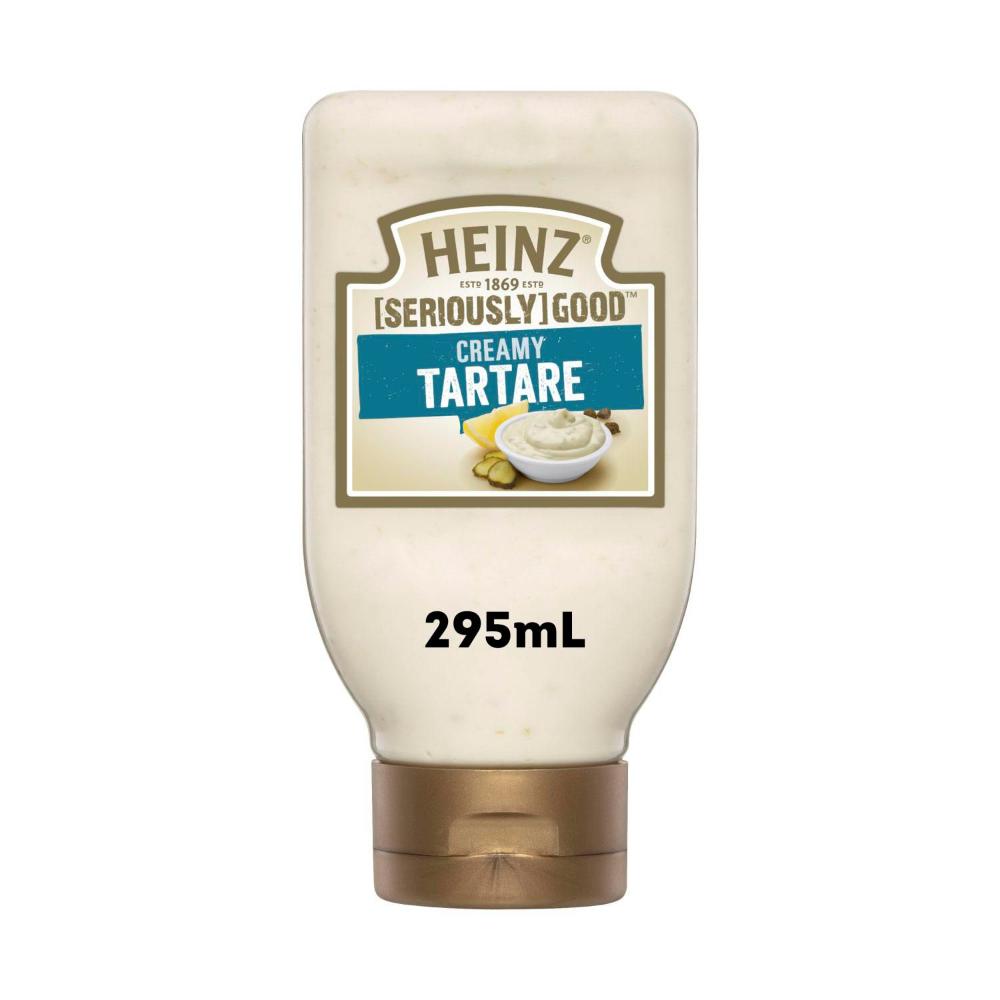 Heinz Seriously Good Creamy Tartare Sauce For Seafood - 295mL