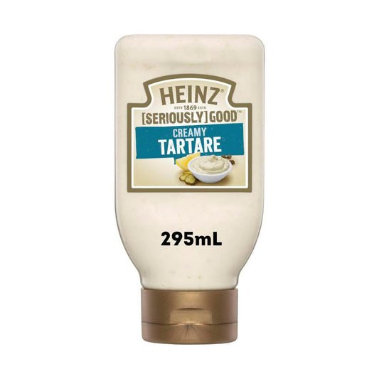 Heinz Seriously Good Creamy Tartare Sauce For Seafood - 295mL