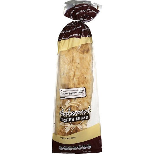 Sauer's Bakehouse Turkish Bread Wholemeal 430g