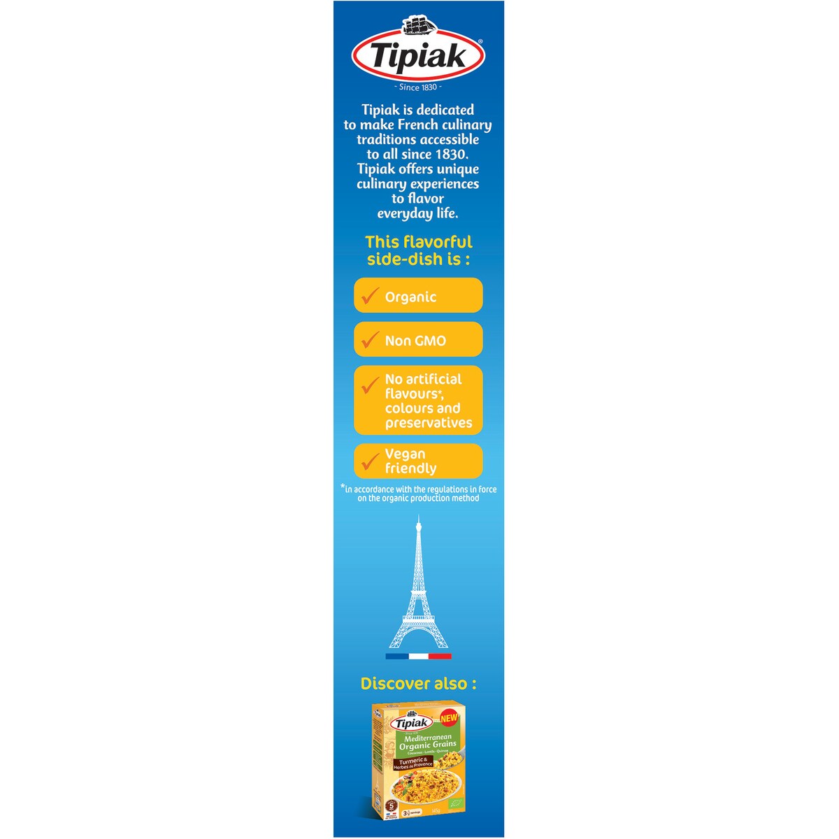 Tipiak Mediterranean Grains Garlic Cous Cous 145g