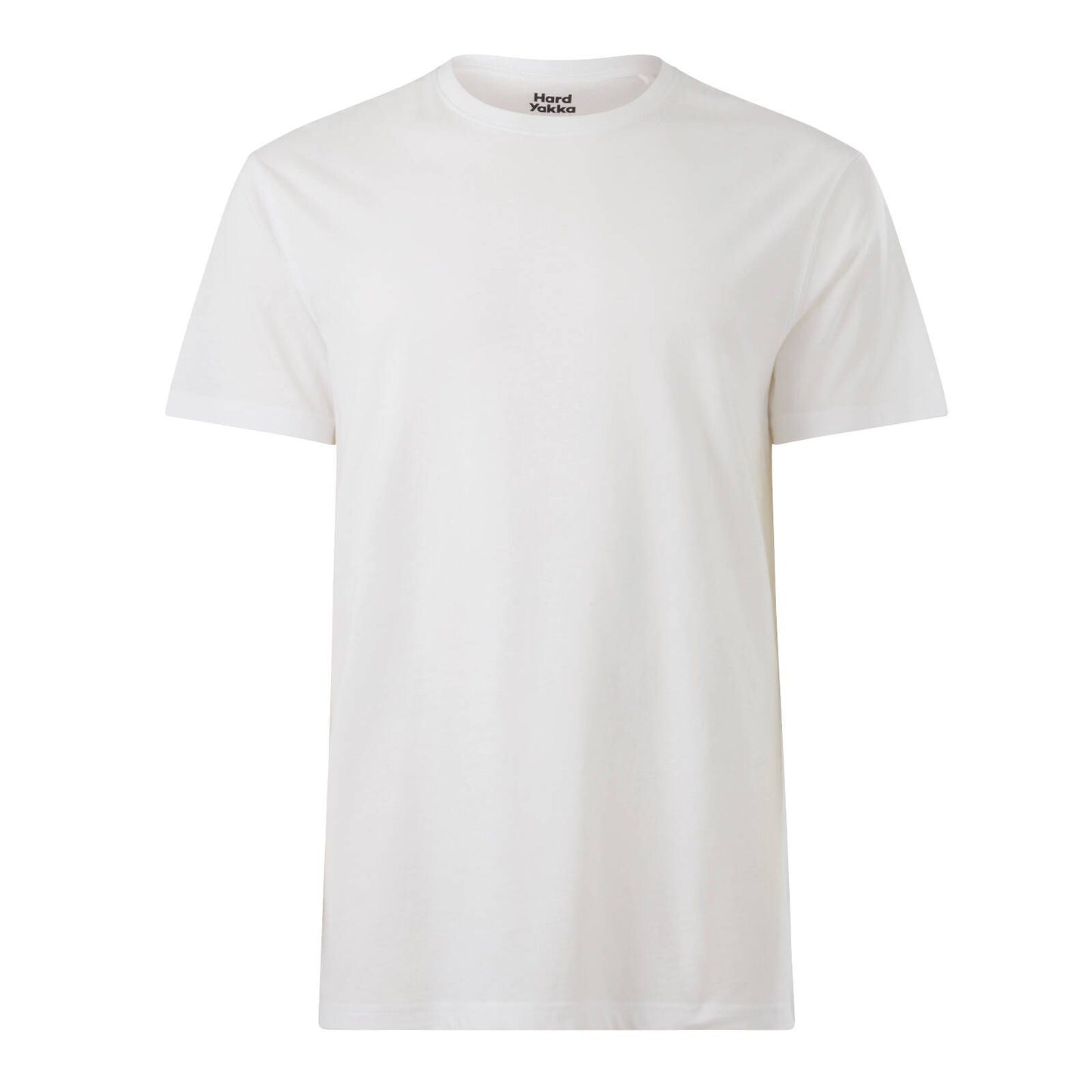 Hard Yakka Core Tee Bundle - 2 Pack - Size M - White/Charcoal