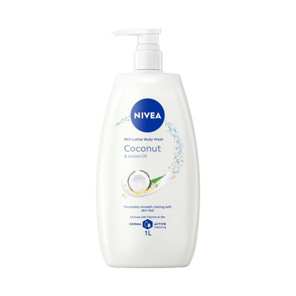 Nivea Shower Body Wash Coconut - 1L
