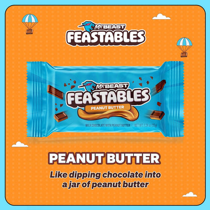 Mr Beast Feastables Peanut Butter Chocolate 35g