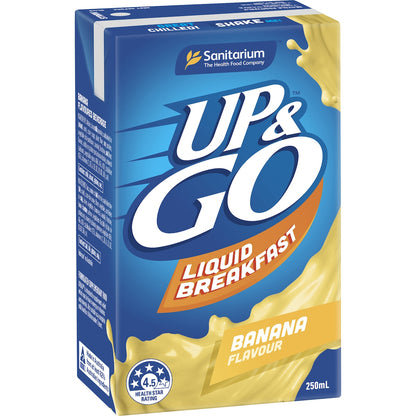 Up&go Liquid Breakfast Banana 250ml X 3 Pack