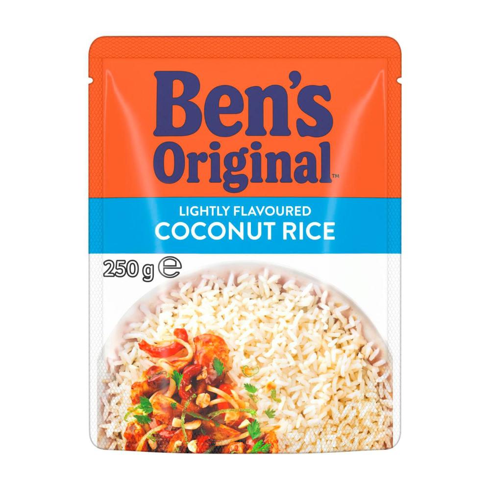 Ben's Original Light Flavour Coconut Basmati Rice Pouch - 250g