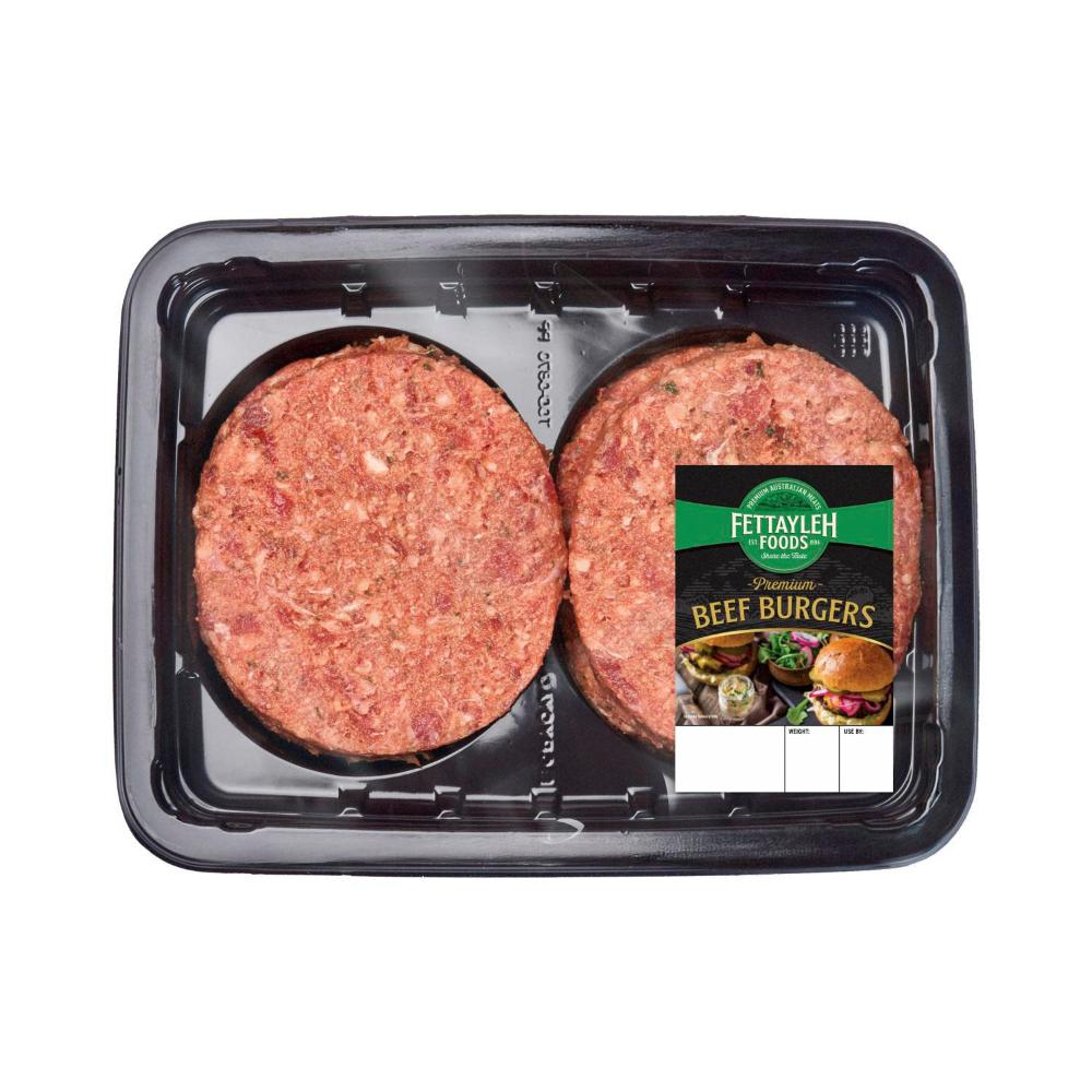 Fettayleh Beef Burgers - 500g