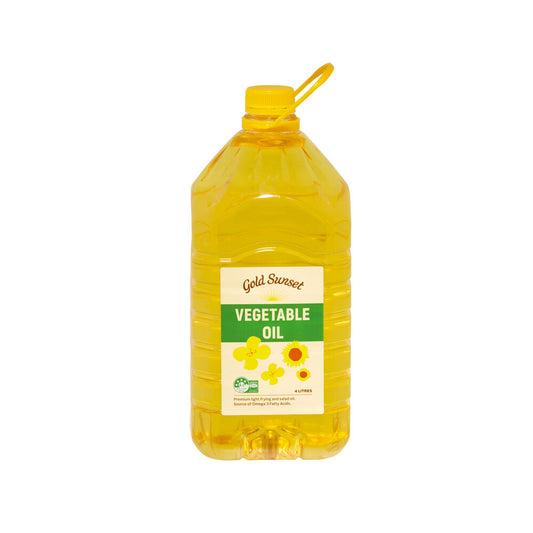 Gold Sunset Vegetable Oil - 4L