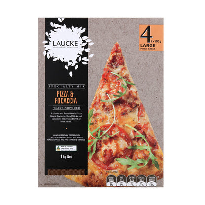 Laucke Pizza & Focaccia Flour Mix - 1kg