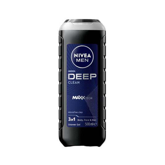 Nivea Men Deep Clean Shower Gel - 500mL