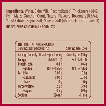 Gravox Lamb & Rosemary Family Pack Liquid Gravy Pouch 250g