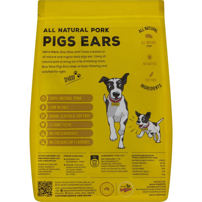 Bow Wow Pigs Ears 5 Pack