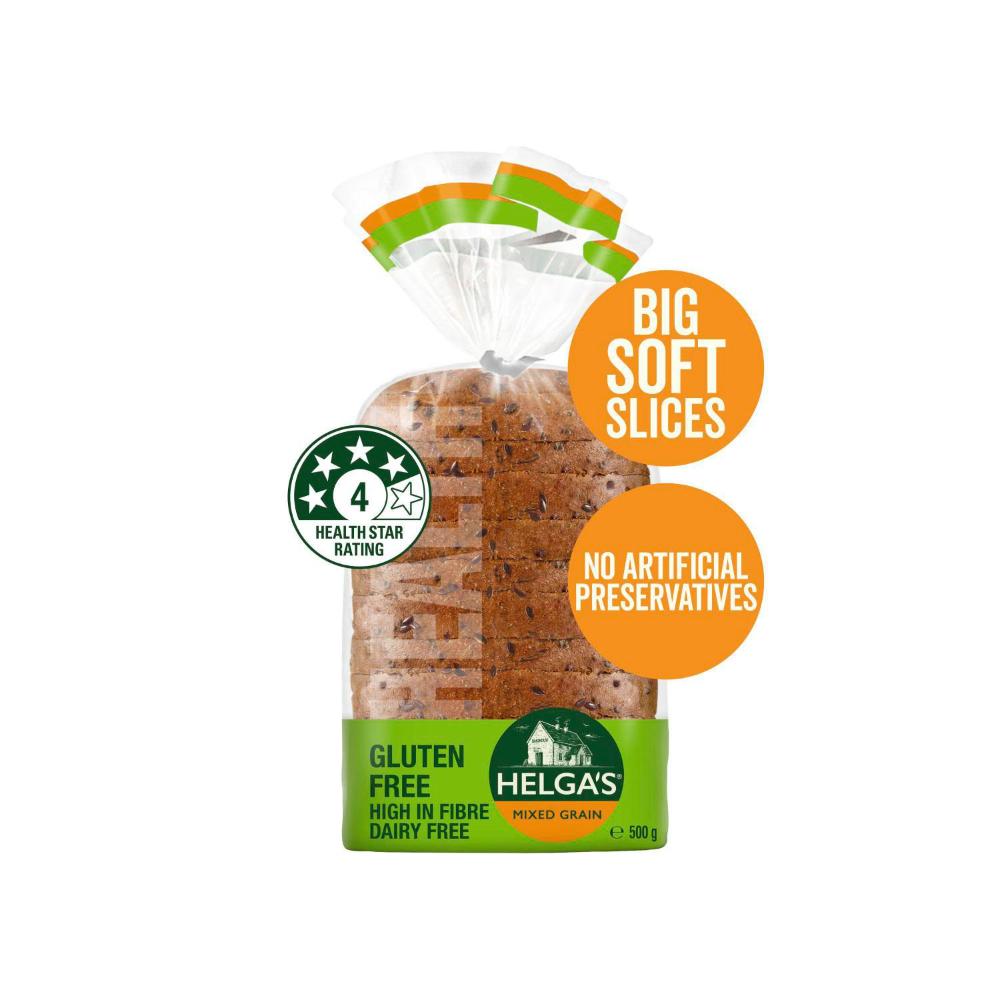 Helga's Gluten Free Mixed Grain Bread - 500g