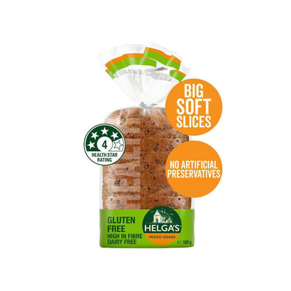 Helga's Gluten Free Mixed Grain Bread - 500g