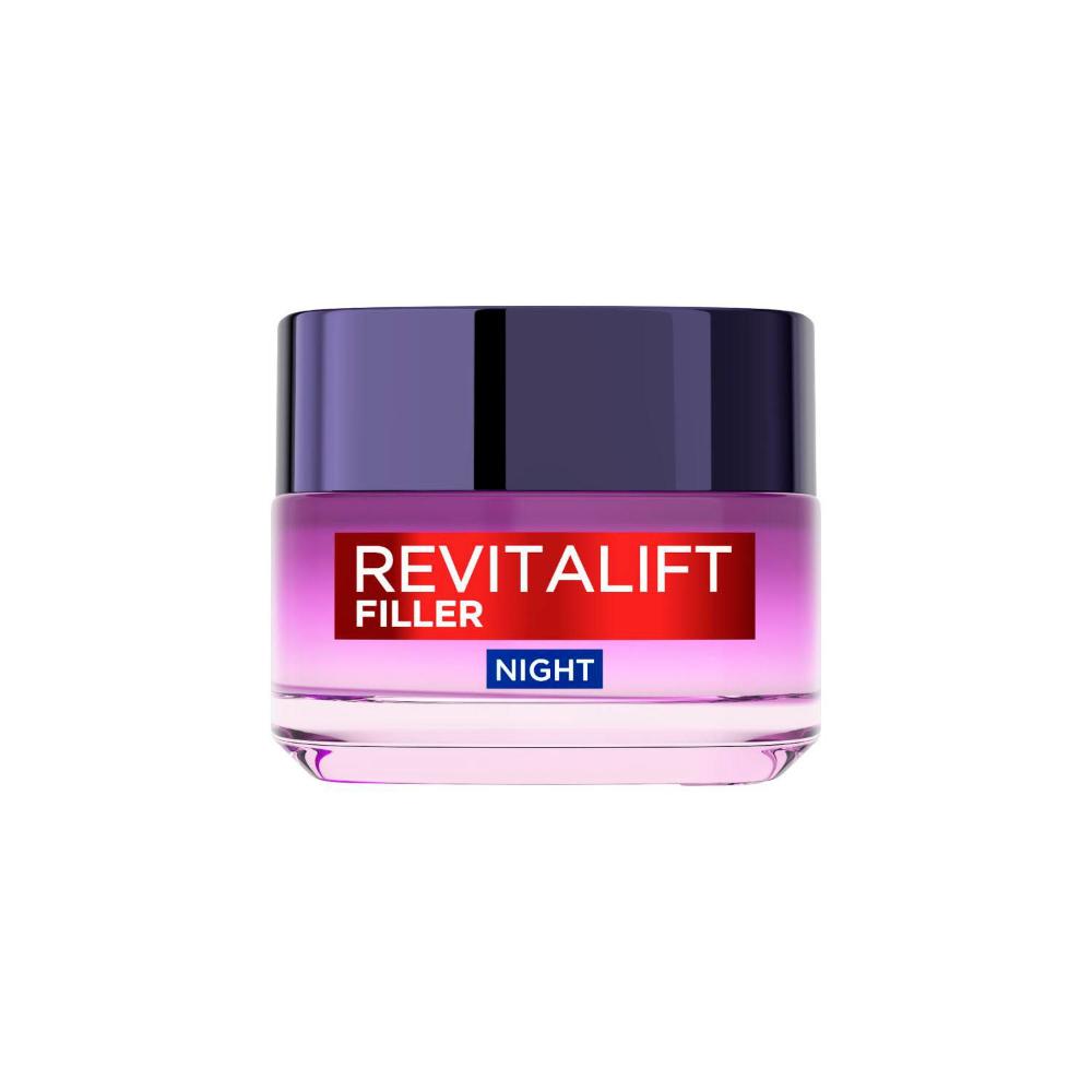 L'Oreal Revitalift Filler Replumping Night Moisturiser - 50mL