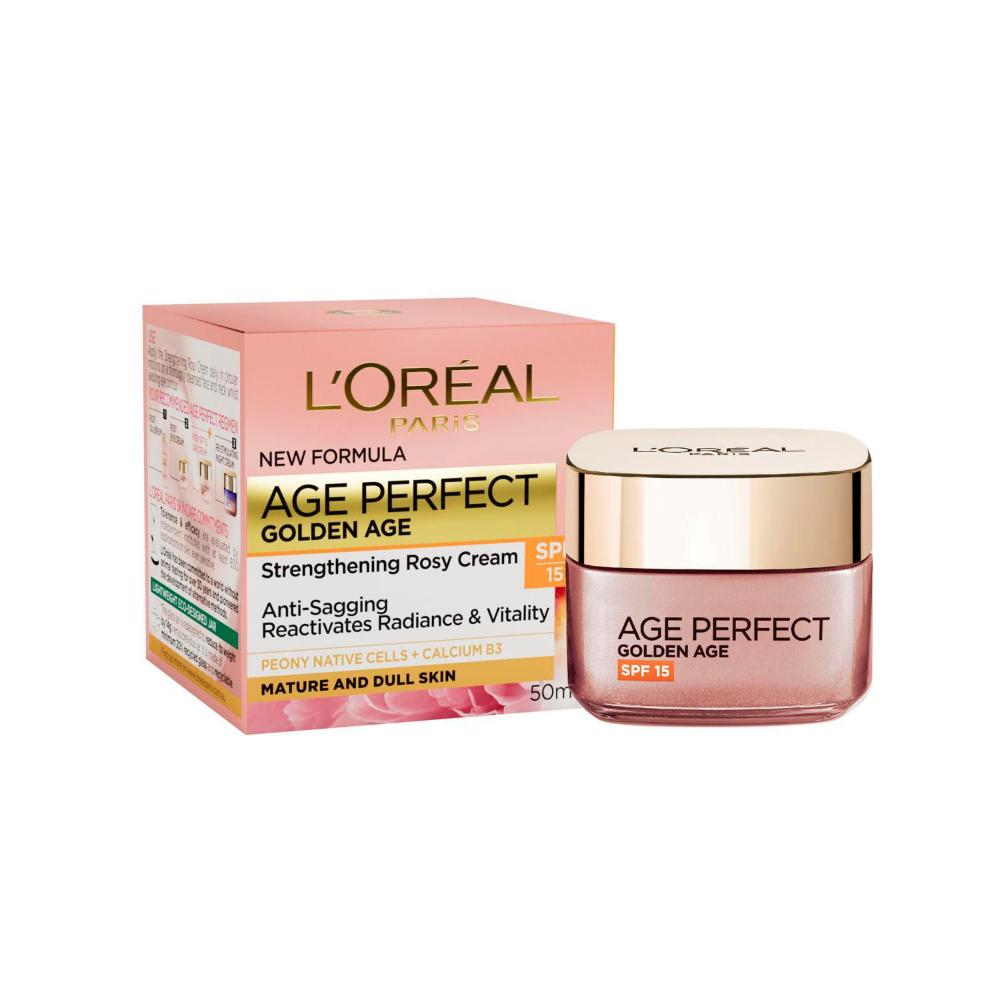 L'Oreal Age Perfect Golden Age Rosy Day Cream Spf15 - 50mL