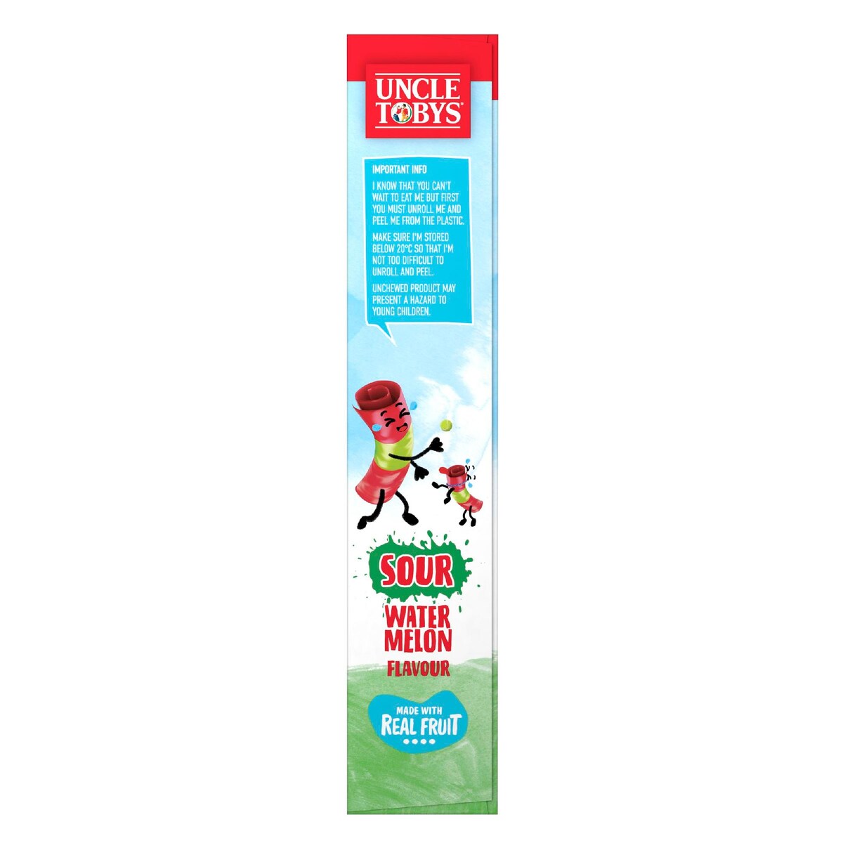 Uncle Tobys Roll-Ups Rainbow Fruit Salad 6 pack