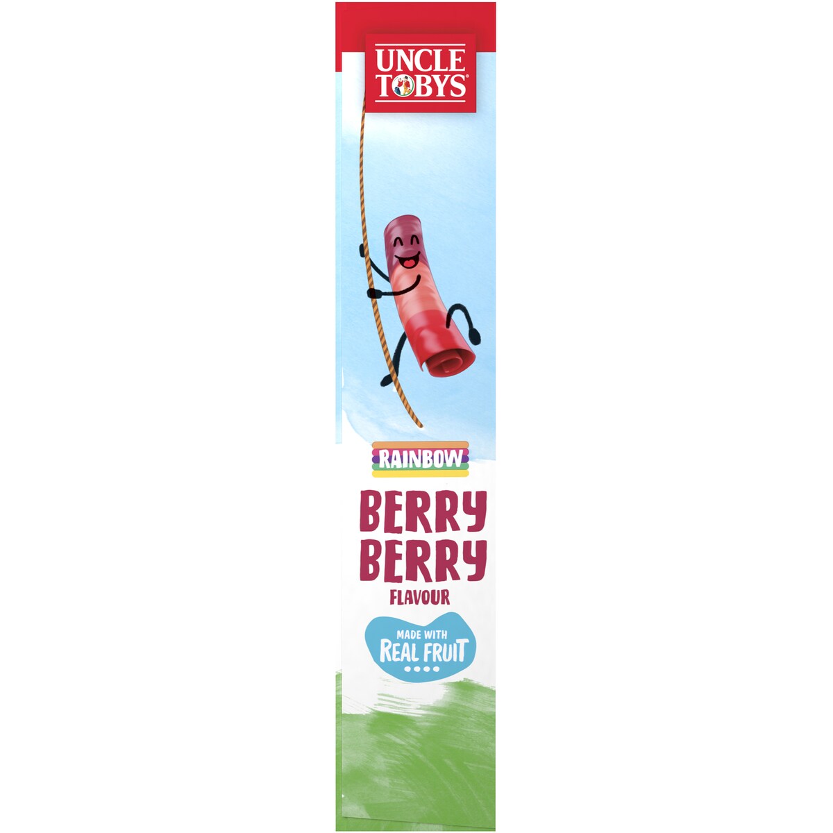 Uncle Tobys Roll-ups Rainbow Berry 6 Pack