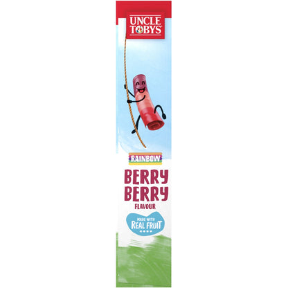 Uncle Tobys Roll-ups Rainbow Berry 6 Pack