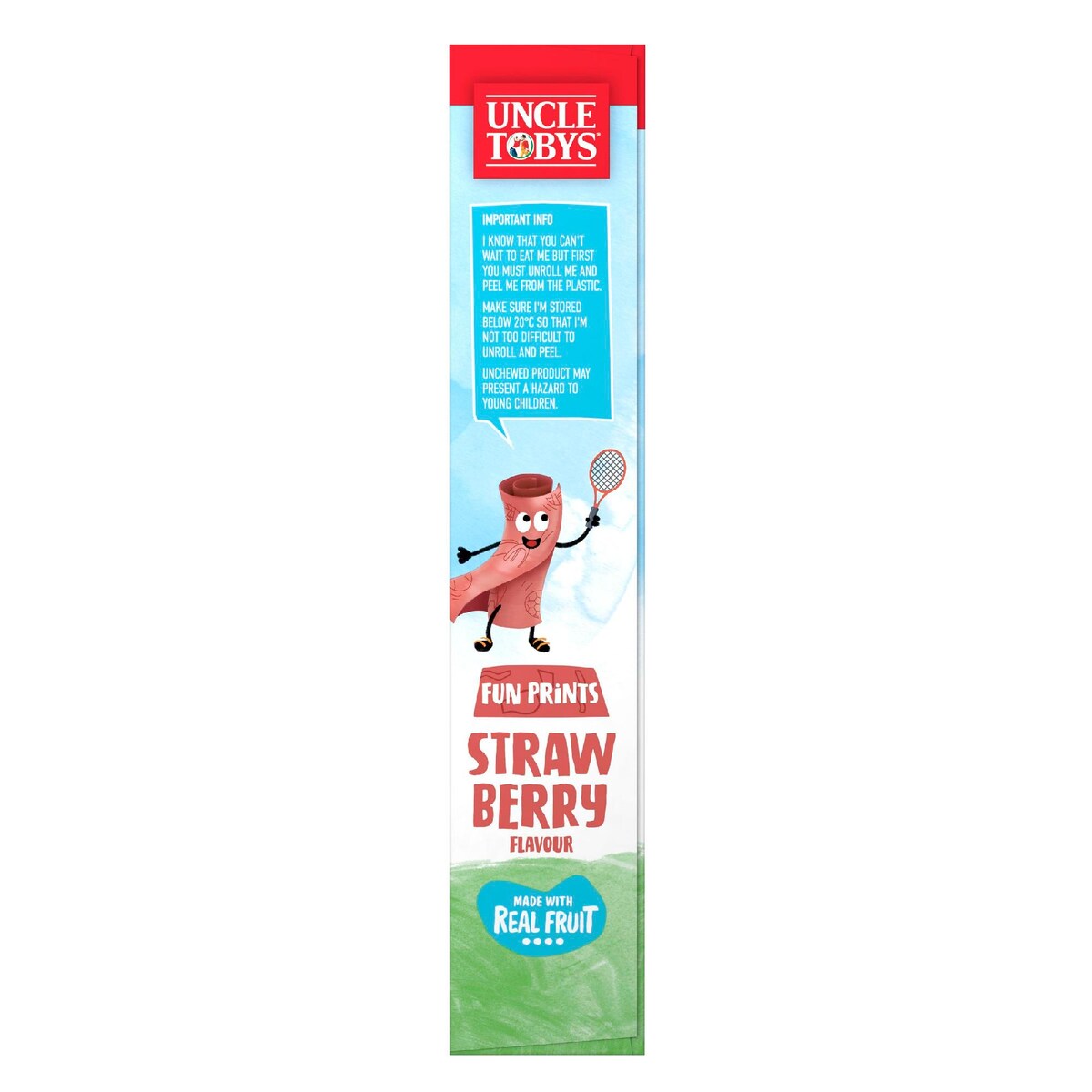 Uncle Tobys Roll-ups Rainbow Berry 6 Pack