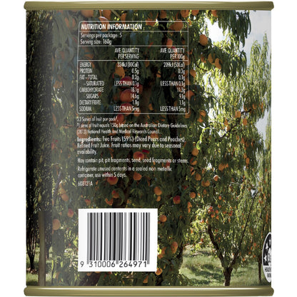SPC Two Fruits Diced In Juice Canned Fruit 825g