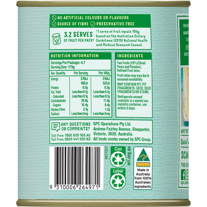 SPC Two Fruits Diced In Juice Canned Fruit 825g