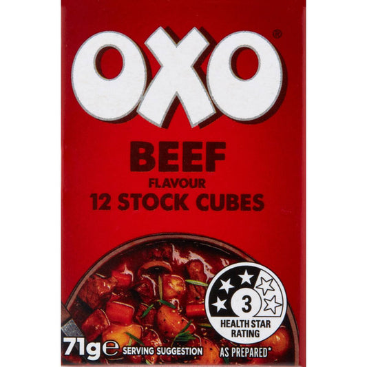Oxo Beef Stock Cubes 71g