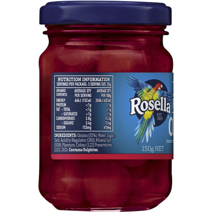 Rosella Red Cocktail Onions 150g