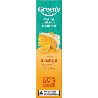 Greens Traditional Orange Cake Mix 470g