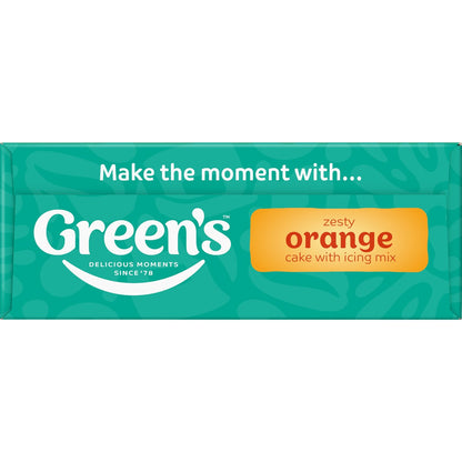 Greens Traditional Orange Cake Mix 470g