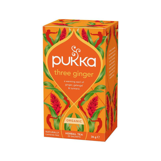 Pukka Tea Three Ginger - 20 pack