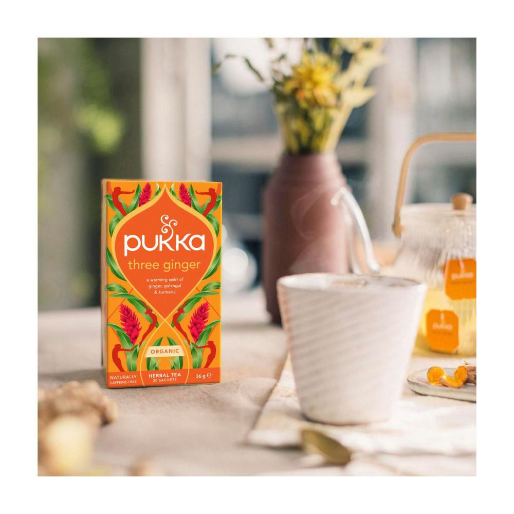 Pukka Tea Three Ginger - 20 pack
