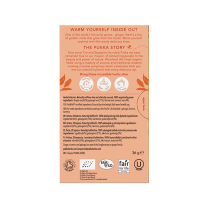 Pukka Tea Three Ginger - 20 pack