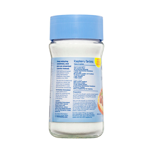 Hermesetas Granulated Sweetener Jar - 90g