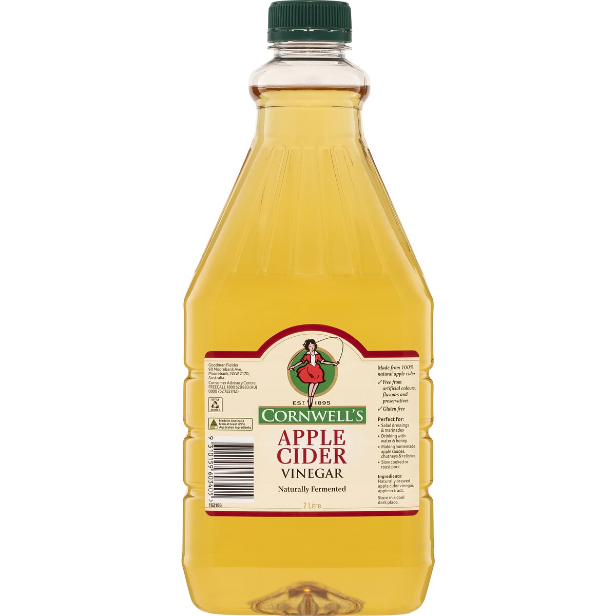 Cornwells Apple Cider Vinegar Cider 2L