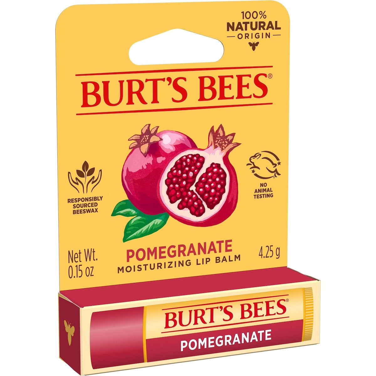Burts Bees Pomegranate Lip Balm 4.25g