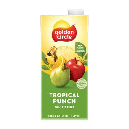 Golden Cire Tetra Drink Tropical Punch - 1L