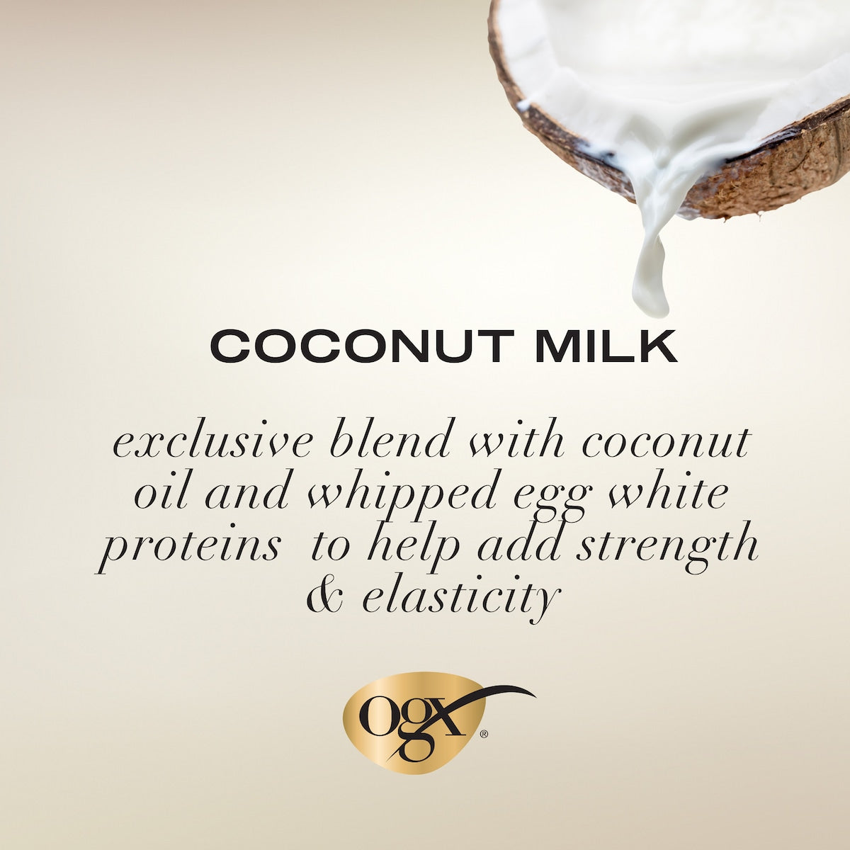 Ogx Coconut Milk Shampoo 385ml