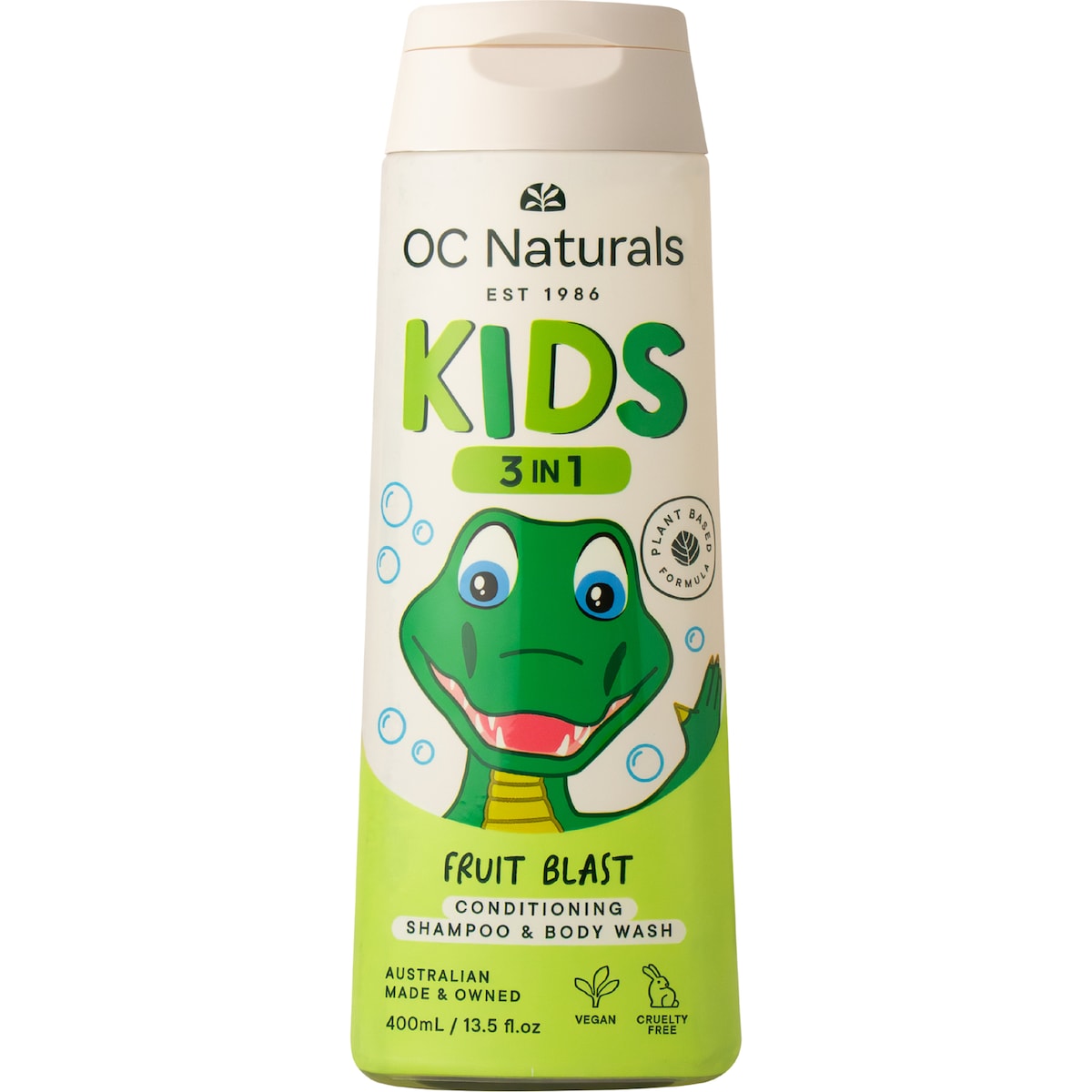 Oc Naturals Kids 3-in-1 Fruit Blast Conditioning Shampoo & Body Wash 400ml