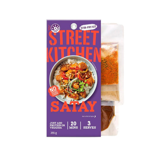Street Kitchen Malaysian Peanut Satay - 255g