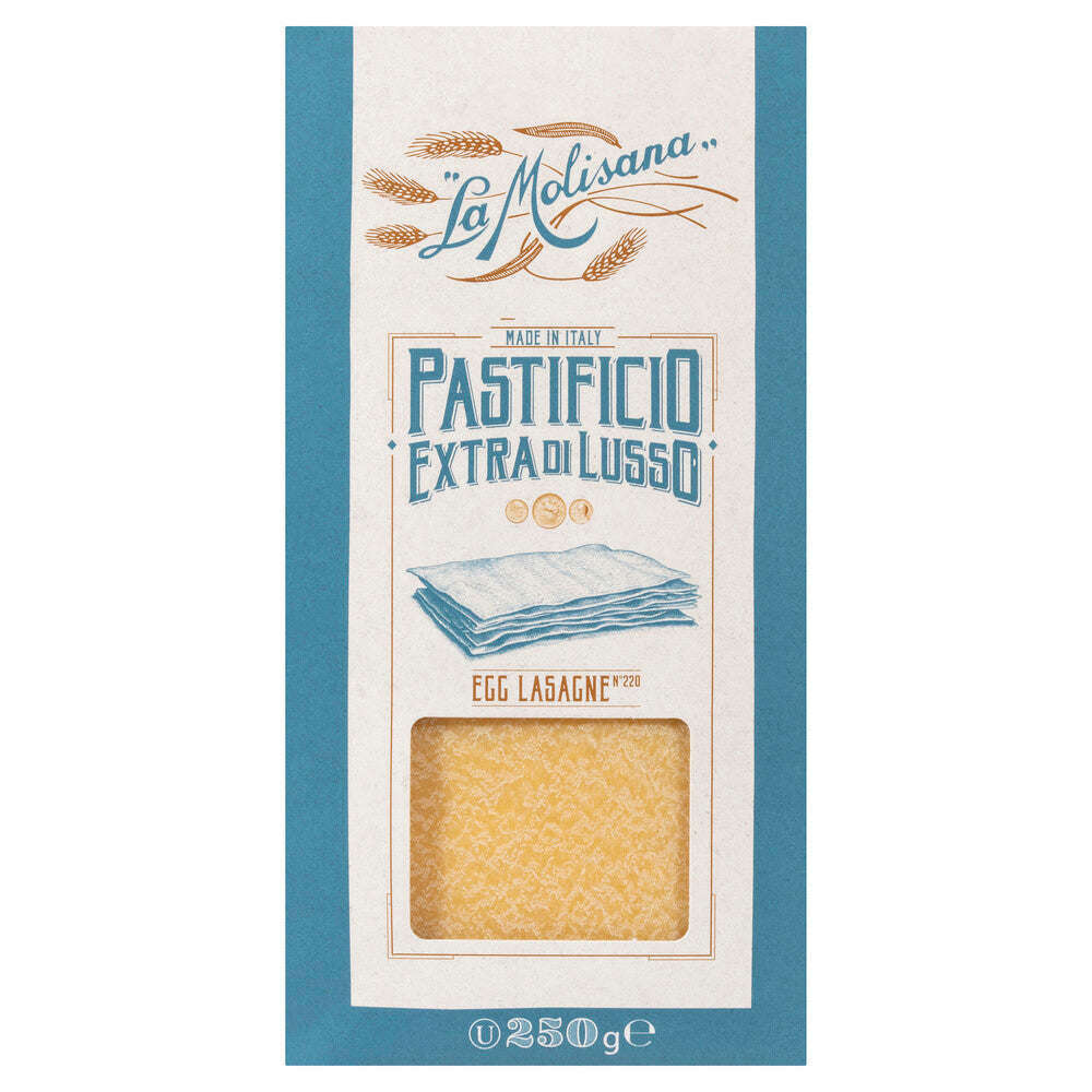 La Molisana Pasta Lasagna Egg Noodles - 500 GRAM