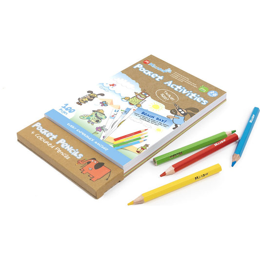 Micador Jr. Pocket Activities With 4 Pencils each