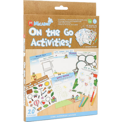 Micador Jr. On The Go Activities Pack each