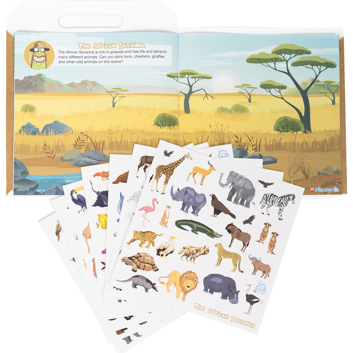 Micador Jr. Sticker Activities Book each
