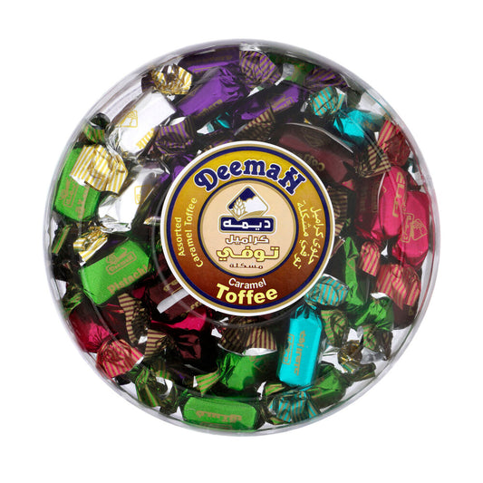 Deemah Assorted Caramel Toffee Jar - 350g