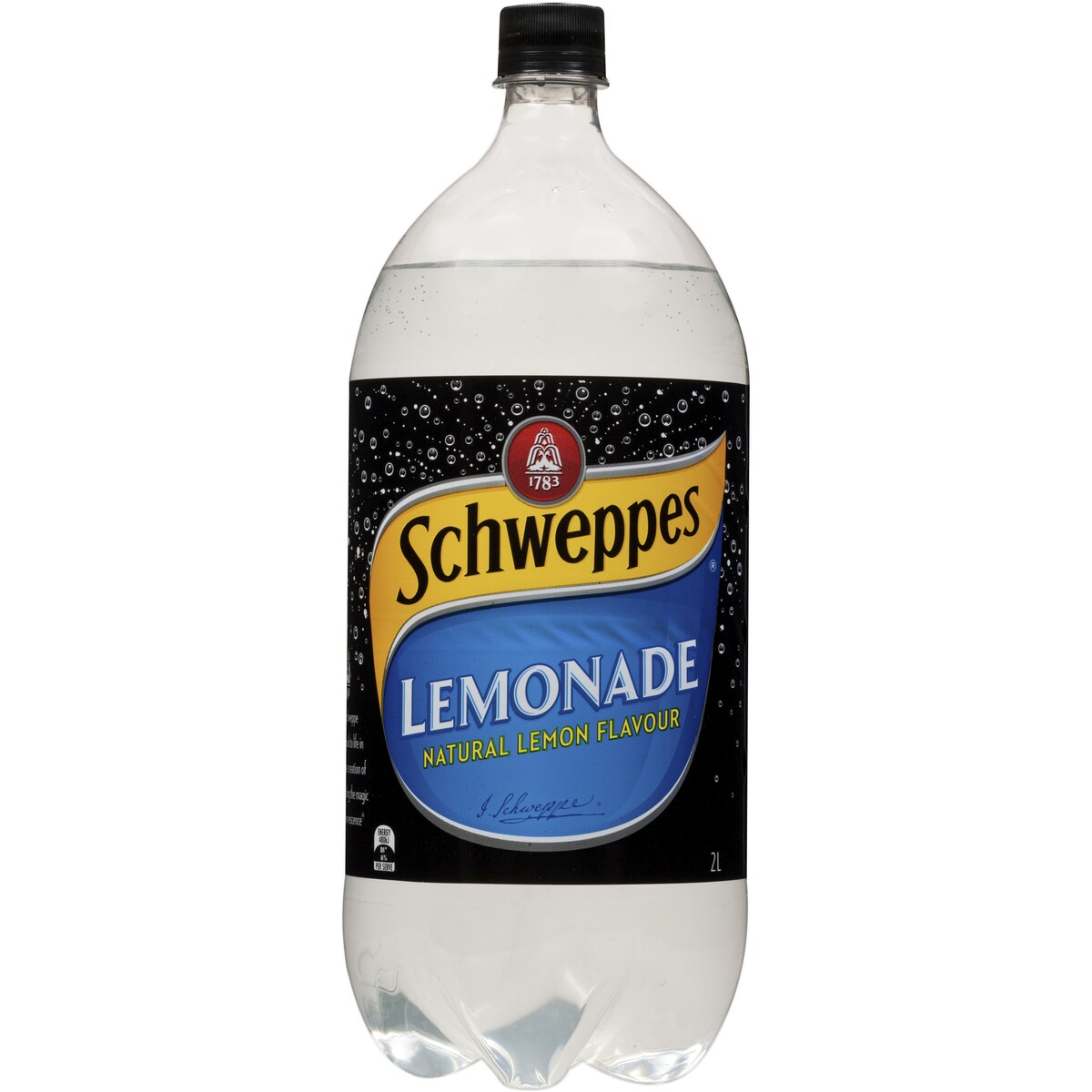 Schweppes Lemonade Soft Drink Single Bottle 2L