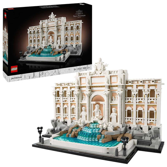 Lego Architecture Trevi Fountain 1880-Piece Adults Model Set 21062
